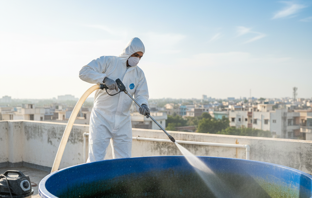 WATER TANK CLEANING