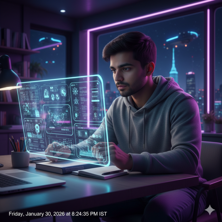 AI screen that shows complex diagrams