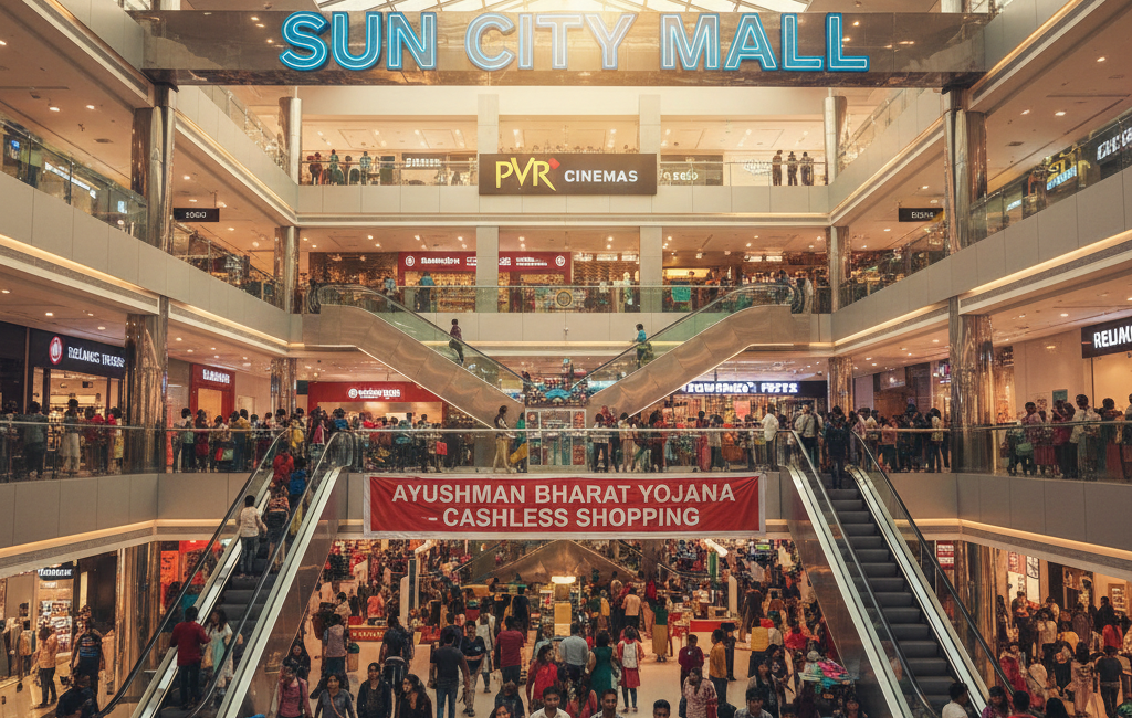 Biggest Mall in Hisar, Suncity Mall Hisar PVR, Shopping Malls in Hisar, Best places to visit in Hisar