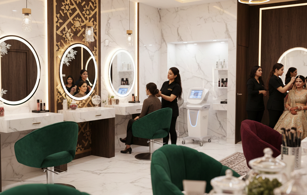 Hisar Beauty Salon, Bridal Makeup Hisar, Hair Smoothening Price Hisar, Lakme Salon Hisar, VLCC Hisar.