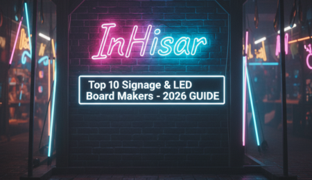 हिसार के टॉप 10 'Signage & LED Board' मेकर्स (2026 गाइड)