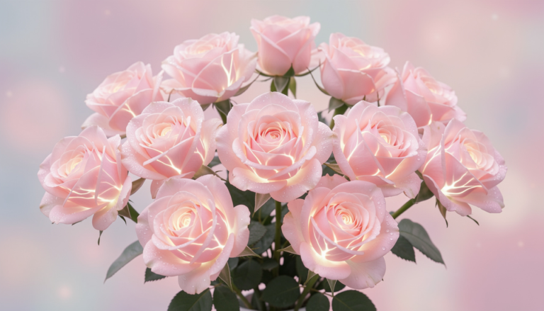 12 Gemini Glowing Flower AI Photo Editing Prompts 2026 Trending Rose Aesthetics for Girls