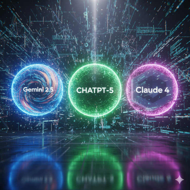 ChatGPT-5 vs Gemini 2.5 vs Claude 4 Comparison