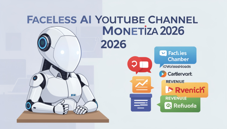 Faceless AI YouTube Channel Monetization 2026 The Ultimate Blueprint