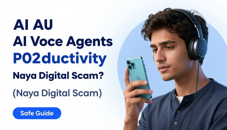 AI Voice Agents 2026: Productivity Ka Baap Ya Naya Digital Scam? (Safe Guide)