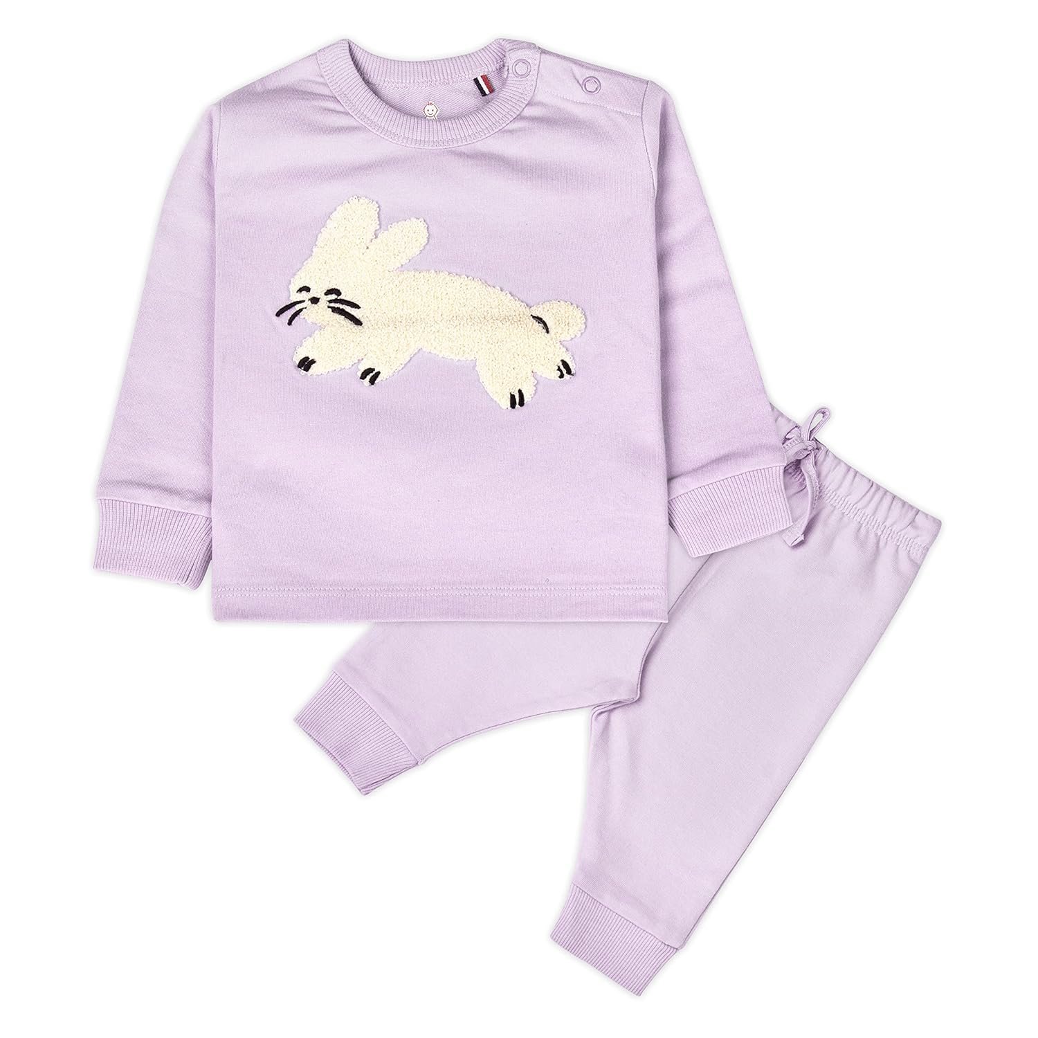 Real Basics Unisex Cotton Fleece Full Sleeve Track Suit for Boys & Girls