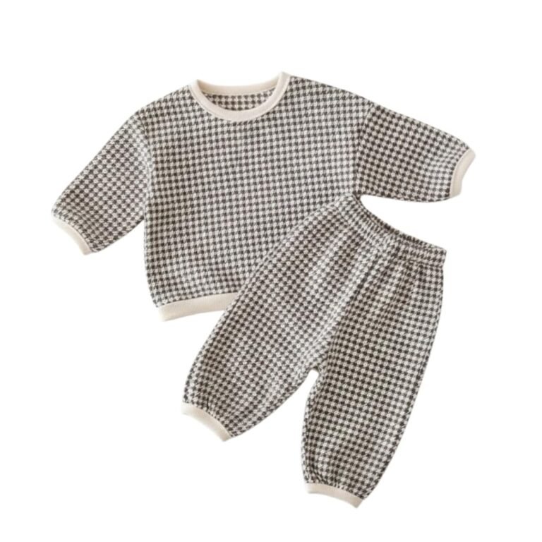 A.T.U.N. (ALL THINGS UBER NICE) Baby Boys and Girls Printed Baby Clothing Set | Soft Full-Sleeve Top with Cozy Jogger Pants | Comfortable Matching Outfit for Unisex Babies