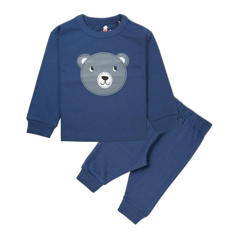 Real Basics Unisex Cotton Fleece Full Sleeve Track Suit for Boys & Girls