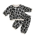 A.T.U.N. (ALL THINGS UBER NICE) Baby Boys and Girls Printed Baby Clothing Set | Soft Full-Sleeve Top with Cozy Jogger Pants | Comfortable Matching Outfit for Unisex Babies