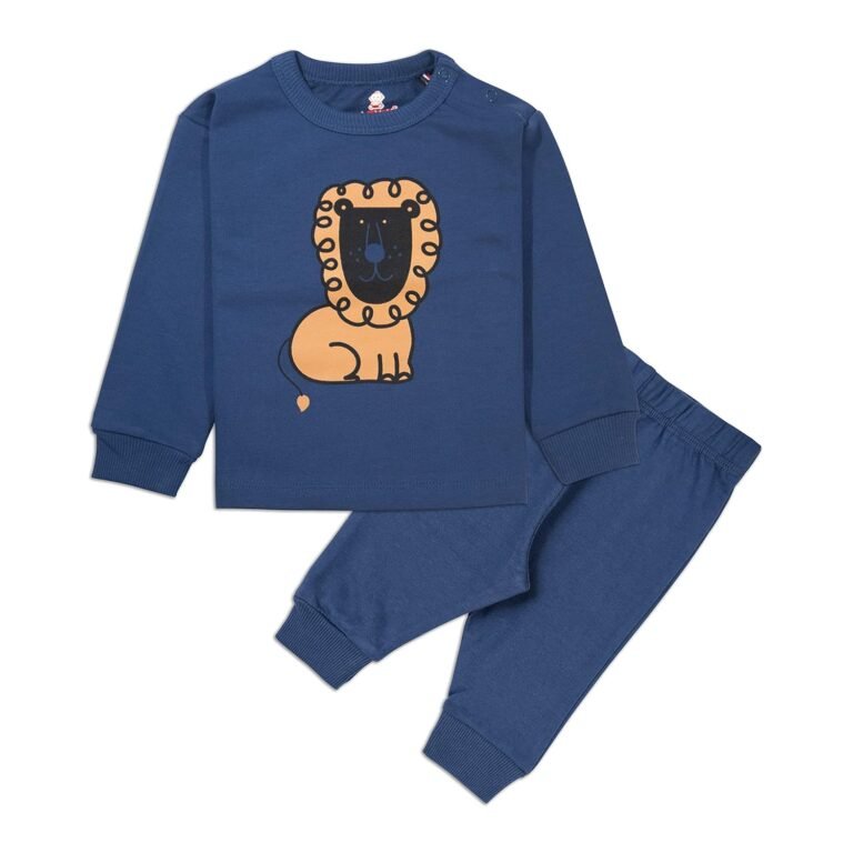Real Basics Unisex Cotton Fleece Full Sleeve Track Suit for Boys & Girls