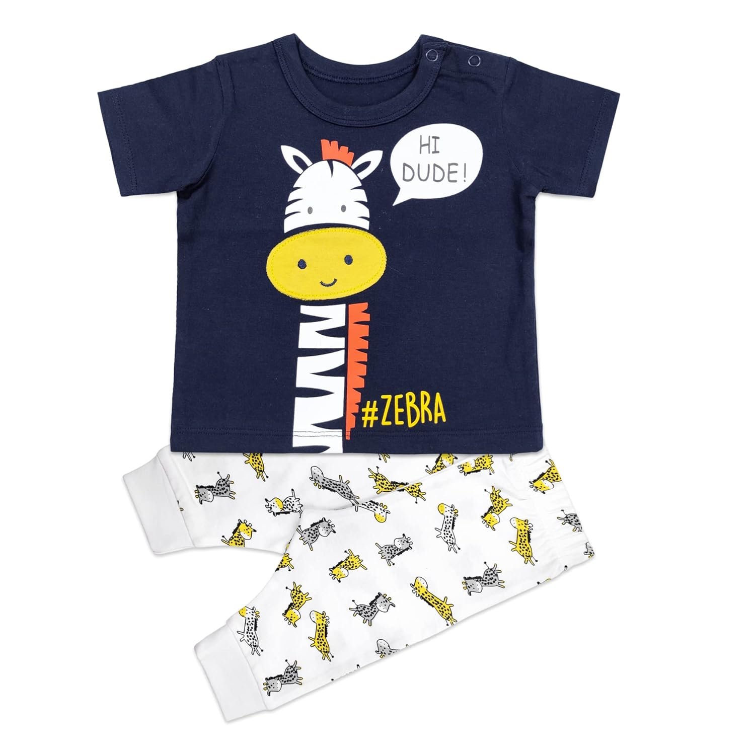 ARIEL Cotton Fleece Clothing Sets for Boys & girls – Unisex Winter Clothing sets Full Sleeve T-shirt & Pant