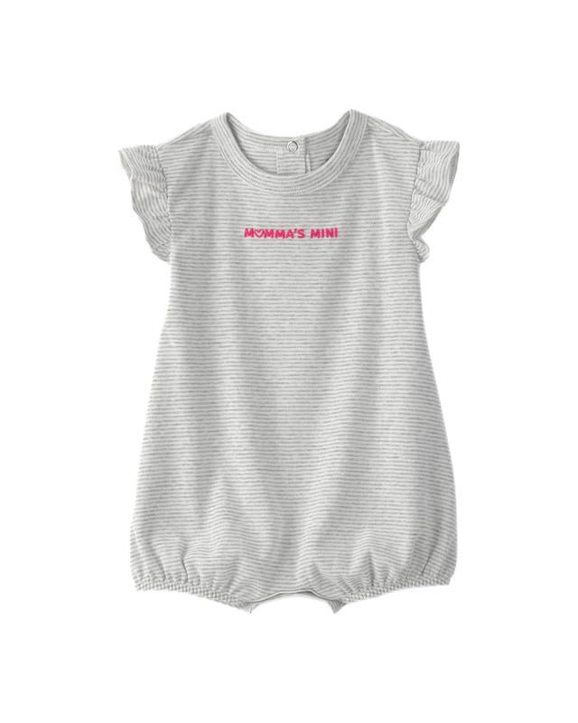 Carter’s Baby Girl Momma’s Mini Half-Sleeve Romper | 1-Piece Outfit | Casual Playtime Clothing