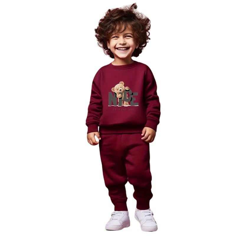 Fommy Baby Products T Shirt & Pyjama Set – Adorable Kids Dress for Boys & Girls, Cozy Baby Clothes, Cute Baby Dress, Trendy Kids Clothing for Your Little One’s Comfort & Style