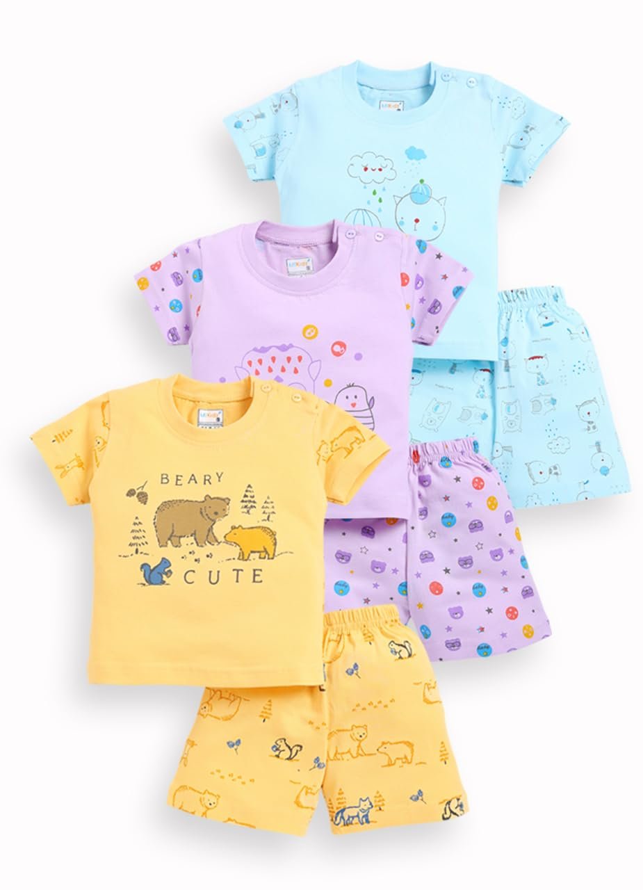 Unisex Baby Tshirt and Pant Set