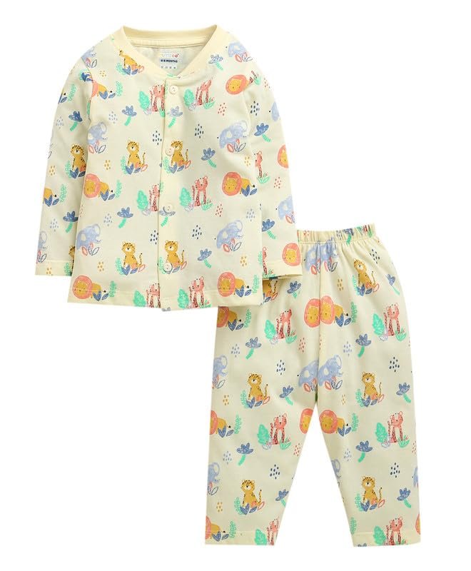 BUMZEE Boys Cotton Full Sleeves Jabla & Pyjama Set (Peb10679682)