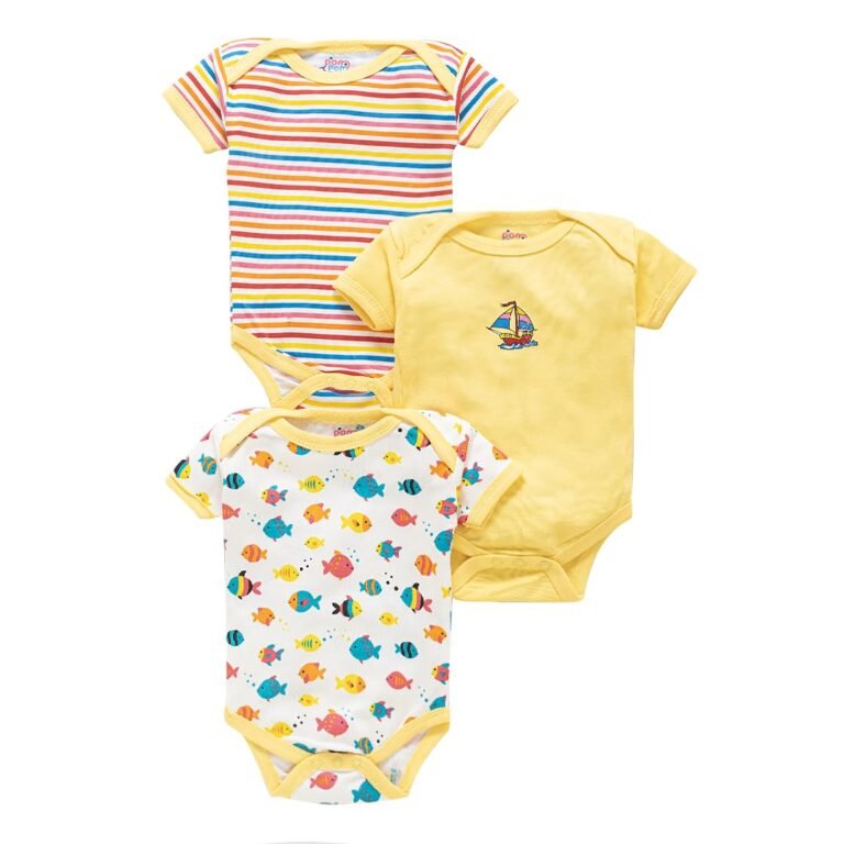 Rompers Set For New Born Baby Boys & Girls | Cotton Rompers/Sleepsuits/Bodysuits/Onesies For Infants