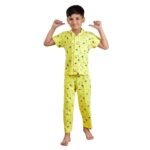 Clothe Funn Boys Cotton Nightsuit Set