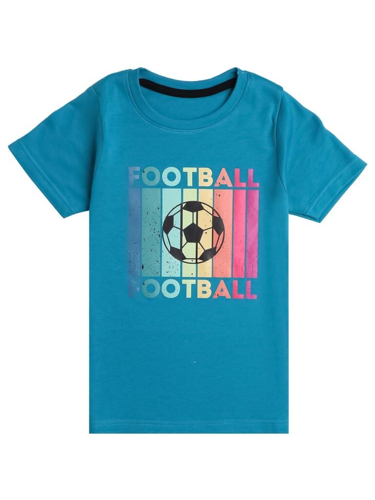 EIO Baby Boy Regular Fit Cotton T-Shirts and Pyjamas Set. (Mutlicolored-2 Tshirt, 5-6 Years)