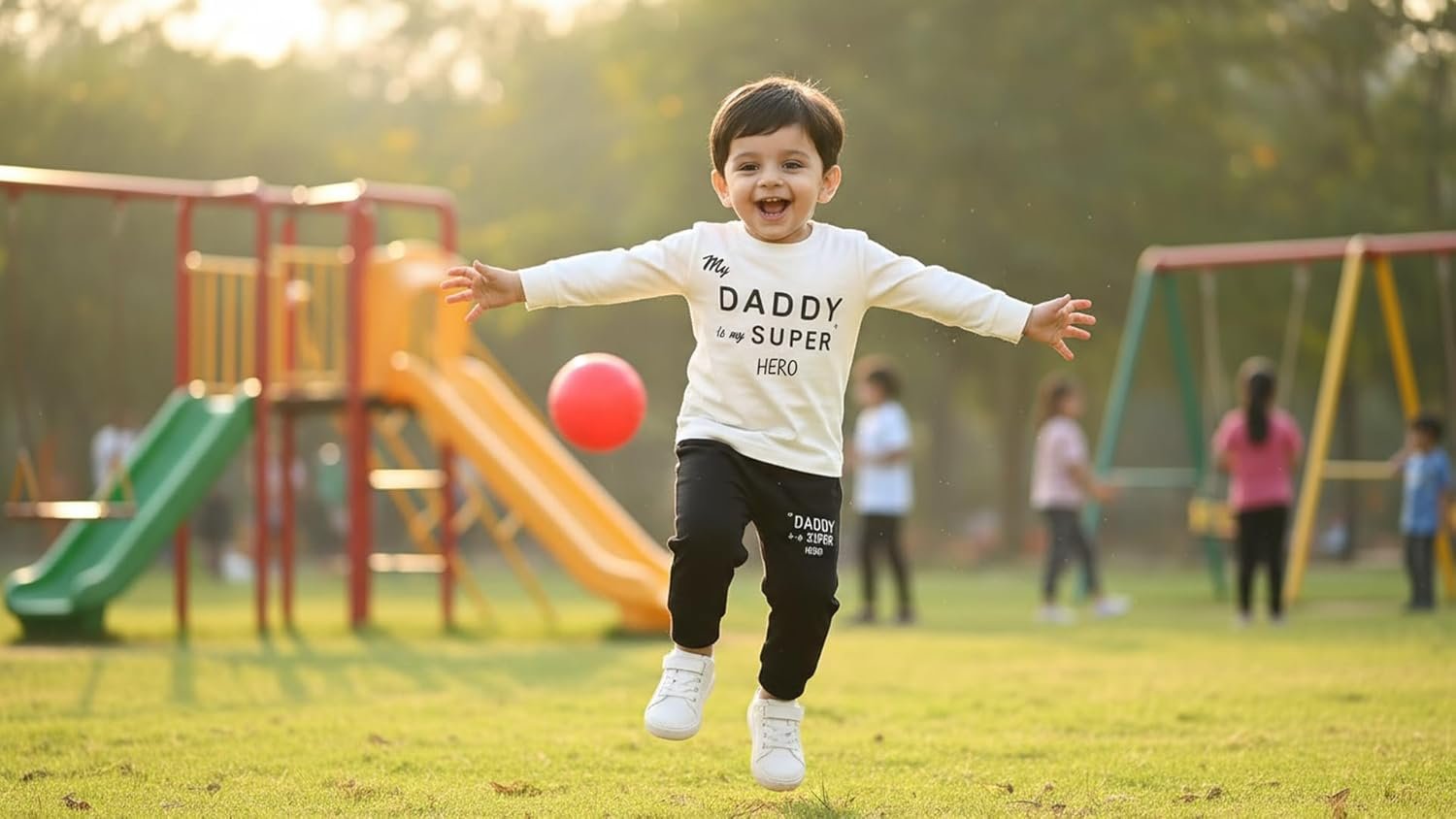 Boys Cotton Clothing Set | Kids Dress for Boys Full Sleeve Printed T-Shirt & Pant | Soft Cotton Winter Wear Outfit for Boy | Comfortable for Wear