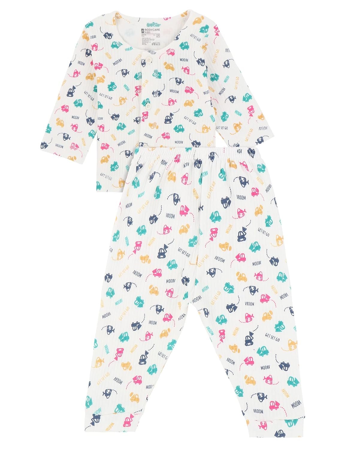 BODYCARE Unisex Sets Front Open Full Sleeves Color & Print May Vary