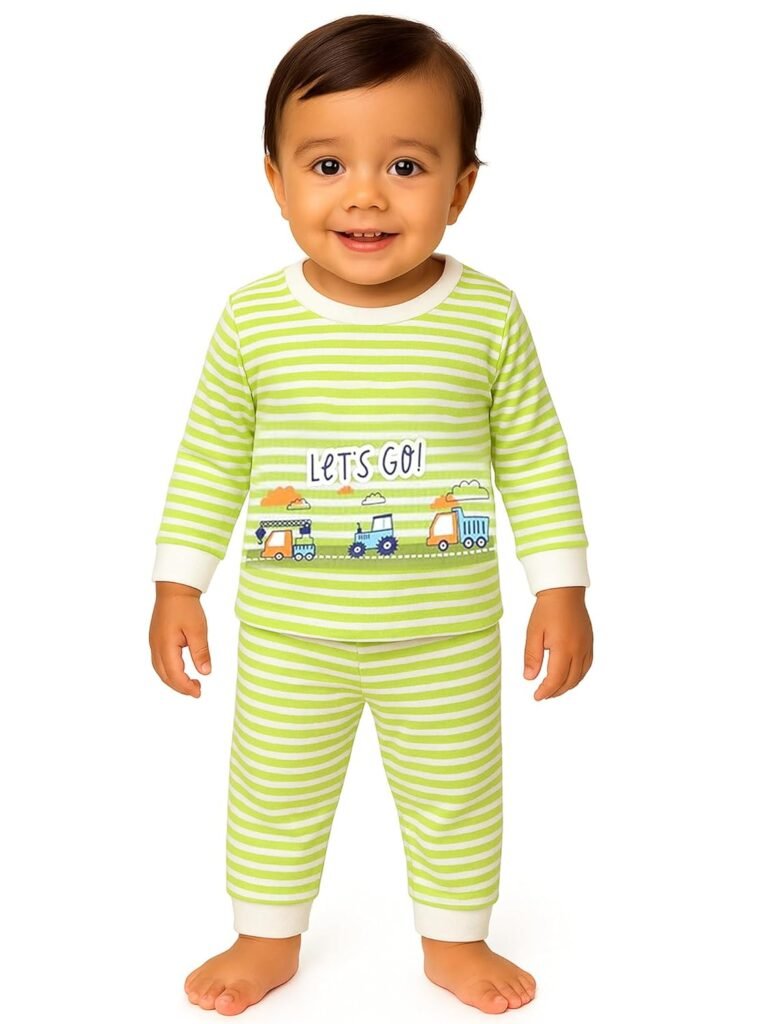 BODYCARE Unisex Baby Thermal Top & Bottom Set (New Born to 18 Months)