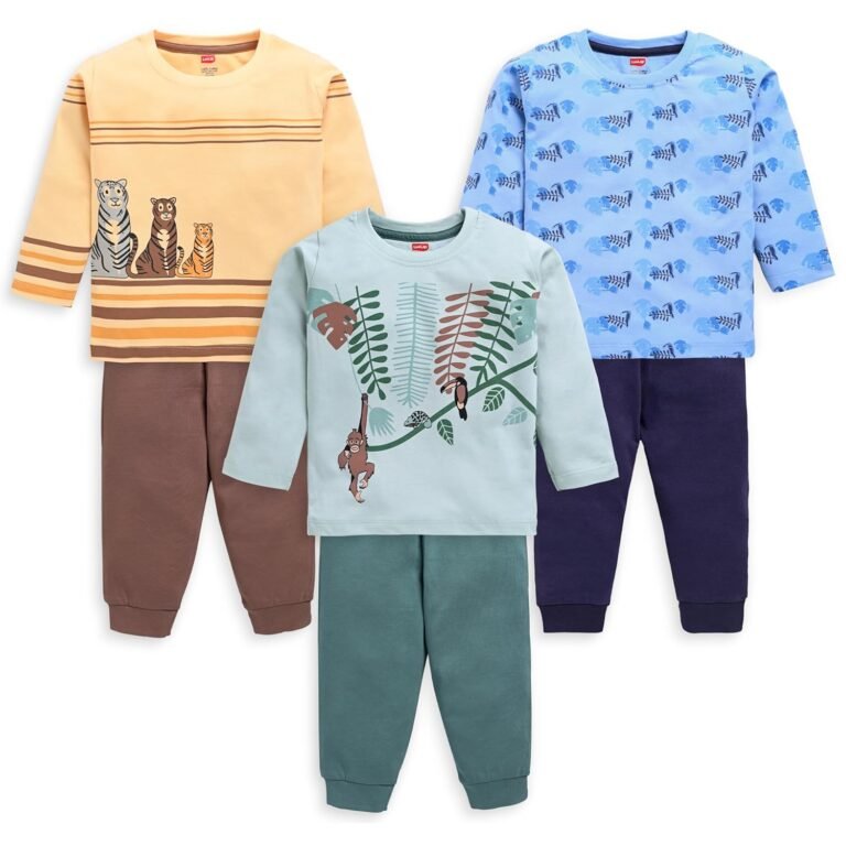 LuvLap Boys F/S Boys T-Shirt & Pyjama CoSet