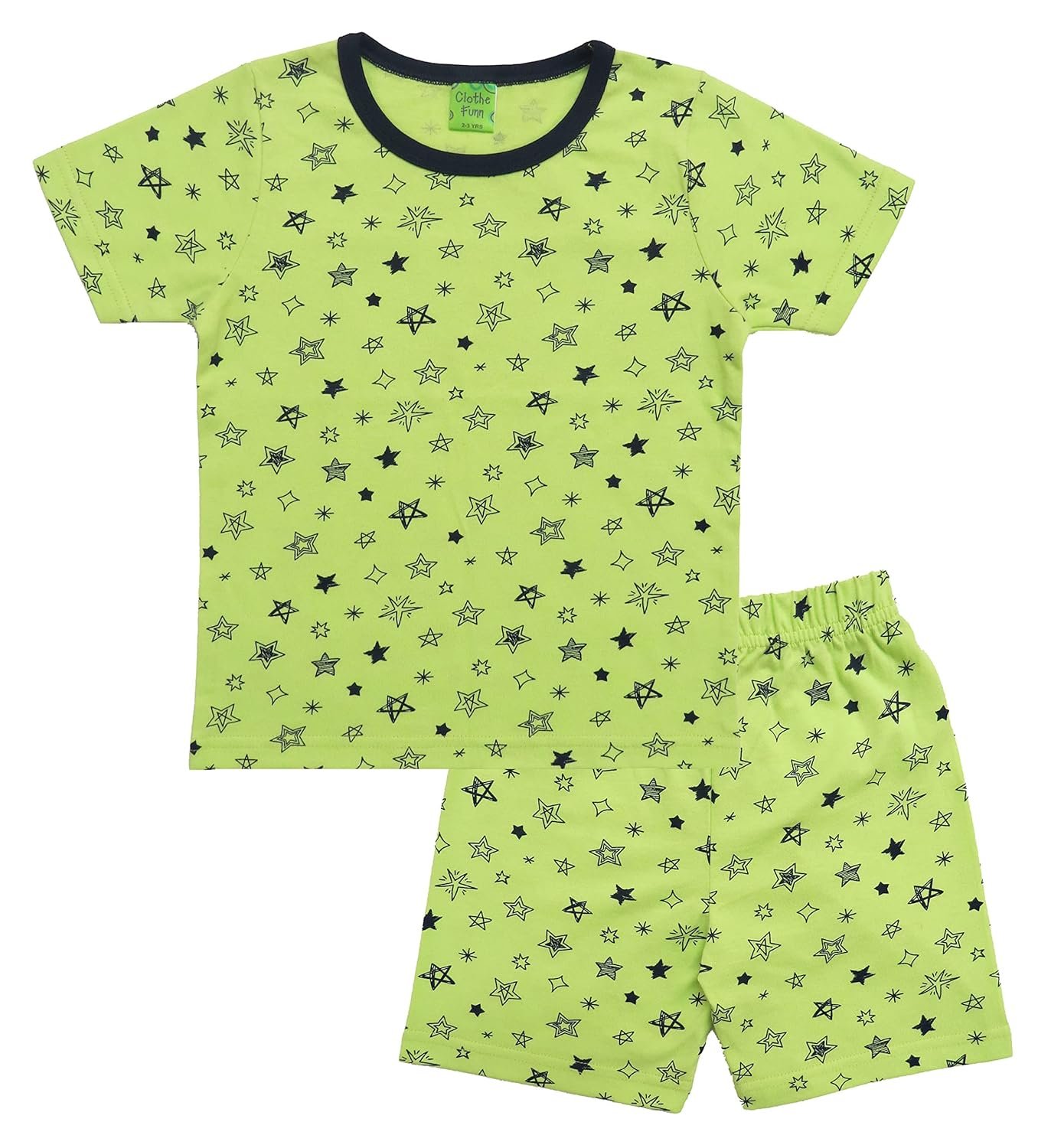 Clothe Funn Baby Boys Nightwear Set, Co-Ordinate Set