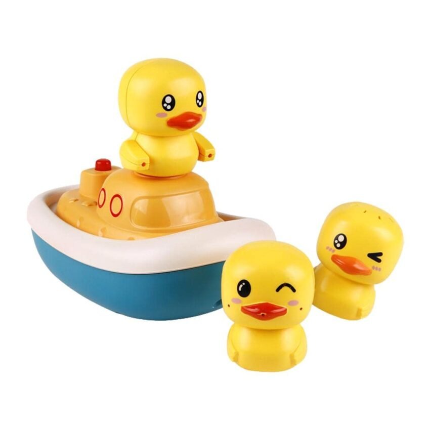Club Bollywood®Electric Water Pump Duck Water Spray Shower Toys Birthday Gifts for Kids|Baby | Bathing & Grooming |1 Piece Toy Boat