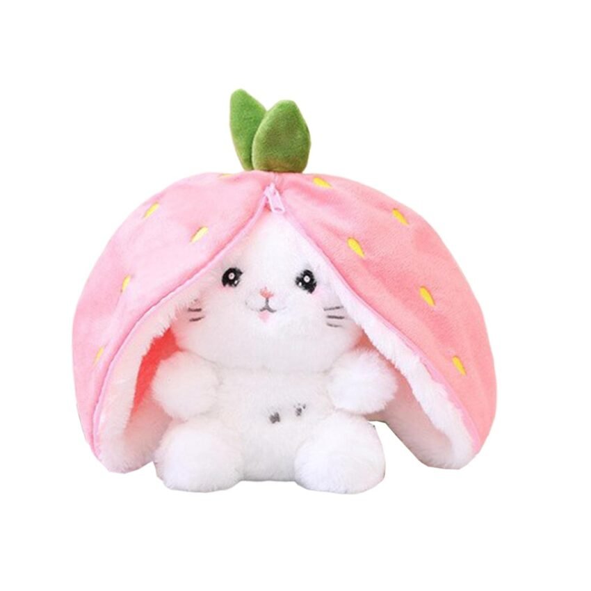 BNF® Lovely Stuffed Animal Plush Toy Fruit Turn Animal for Boys and Girls Gifts Cat 20cm|Baby | Toys for Baby |Plush Baby Toys|1 Plush Toy