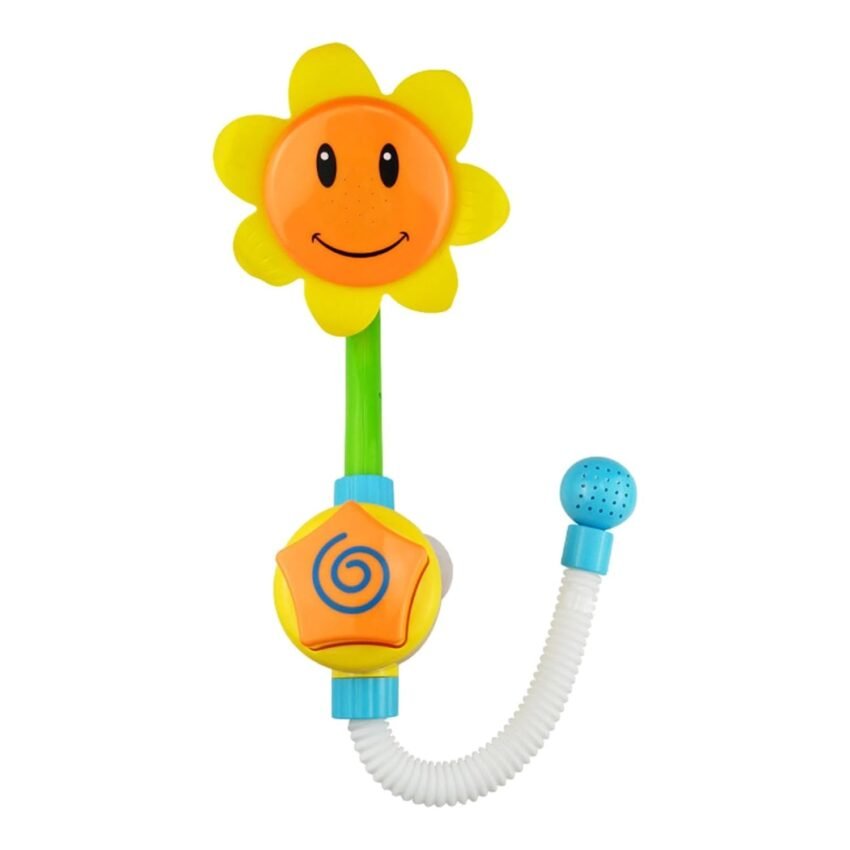 Club Bollywood® Baby Bath Toy with Shower Head Manual Shower Sprinkler for Bathroom Children|Baby | Bathing & Grooming |Bathing Accessories|1 Sunflowers Bath Toy Sprinkler Head