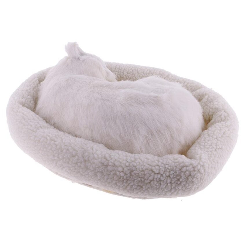 CLUB BOLLYWOOD® Cuddly Breathing Persian Kitten Plush Cat Toy Kids Gift Home Decor | Toys & Hobbies | Stuffed Animals | Other Stuffed Animals | 1 Sleeping Animal Toy