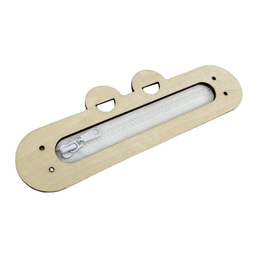 Club Bollywood®Wooden Montessori Busy Board Learning Activities Handicraft Toy for Kids|Baby | Toys for Baby |1 Busy Board Material