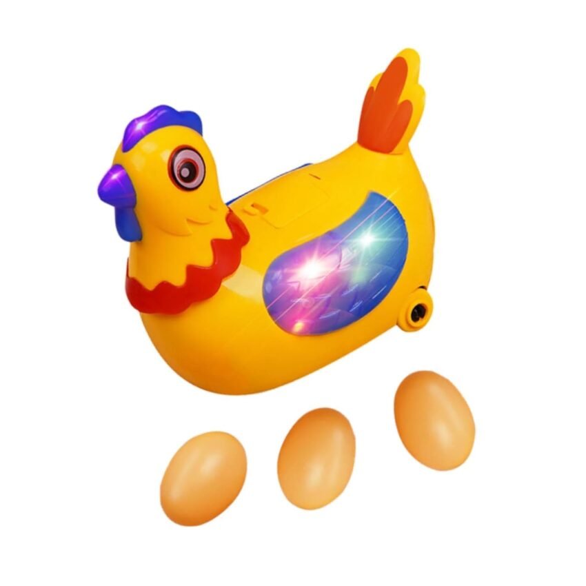 CLUB BOLLYWOOD® Electric Laying Egg Chicken Toy Hen Walk Laying Eggs for Boys Child Children|Toys & Hobbies | Educational |Other Educational Toys|0