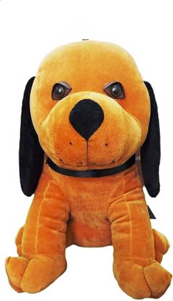 Anika Brown Sitting Dog Stuffed Soft Plush for Kid’s, Girls & Children Soft Toy Love Cuddle for Kids Home Décor 12 Inches Long Size
