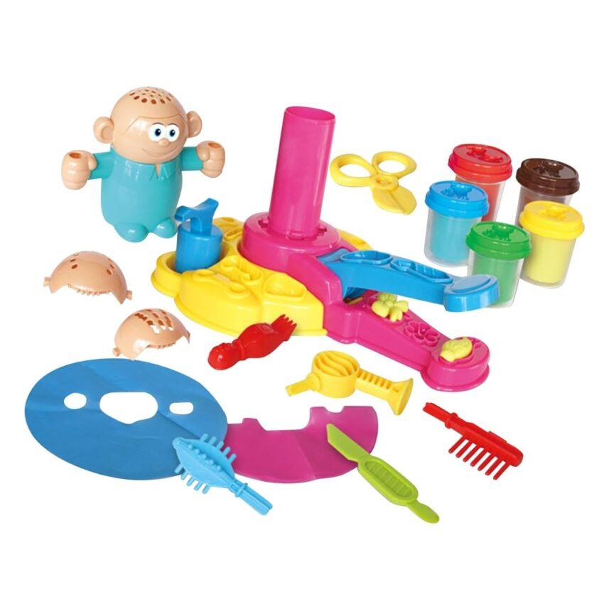 BNF® Color Clay Haircut Playset DIY Cut Stylist for Birthday Girls Childrens Day Large