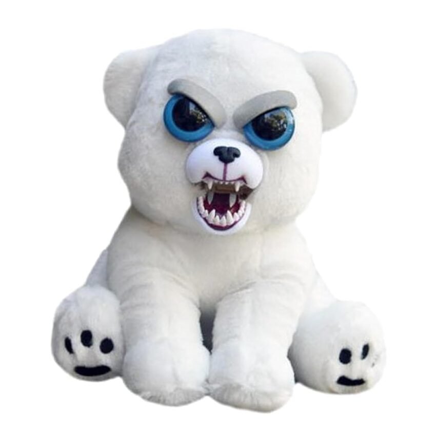 BNF® Animated Animals Doll Ornament Adorable Hilarious for Halloween Valentine White|Baby | Toys for Baby |Plush Baby Toys|1 Stuffed Animal Doll