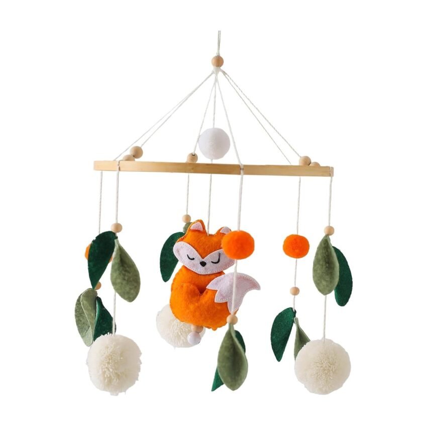 BNF® Felt Ball Hanging Decoration Baby Crib Mobile for Boys Girls Children Infant|Baby | Nursery DÃƒ©co |Mobiles|1 Baby Bed Mobile Toy