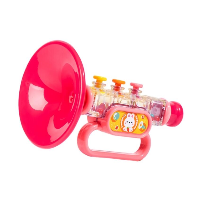 CLUB BOLLYWOOD® Trumpet Toys Small Speaker Toy Musical for Boys Girls Travel Toy Clic Toy Pink|Toys & Hobbies | Educational |Other Educational Toys|1 Blowing Trumpet Toy