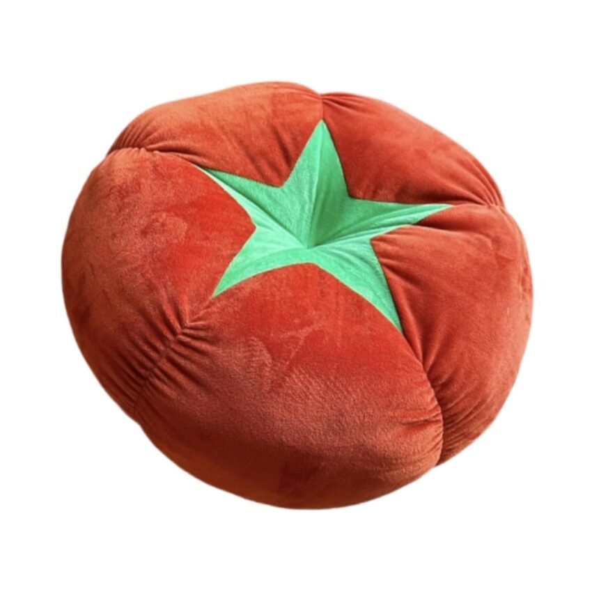 BNF® Tomato Shaped Pillow Soft Boys Girls Room Decor Comfortable Creative Cushion Red|Baby | Toys for Baby |Plush Baby Toys|1 Tomato Plush Doll