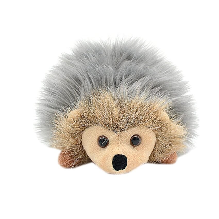 Hedgehog Stuffed Animal Doll Cuddly Hedgehog Plush Doll for Him Her Holidays Dark Gray|Baby | Toys for Baby |Plush Baby Toys|1Hedhog Doll
