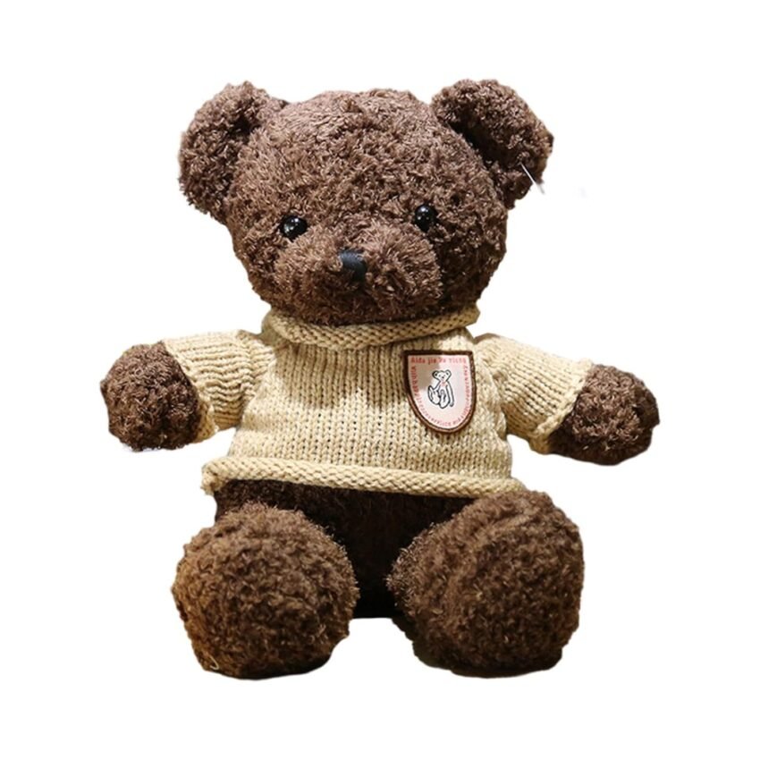 Club Bollywood®Realistic Bear Stuffed Animal Home Decorative for Adults Girls Boys Children Coffee|Baby | Toys for Baby |1 Bear Plush Doll