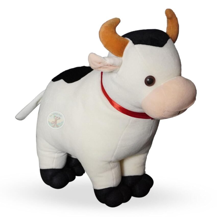Chi-Chimpu Cute & Identical Indian Cow Soft Toys for Kids/Girls/Boys- Educational Animal Stuff Toy/Domestic Animal – 45 Cm
