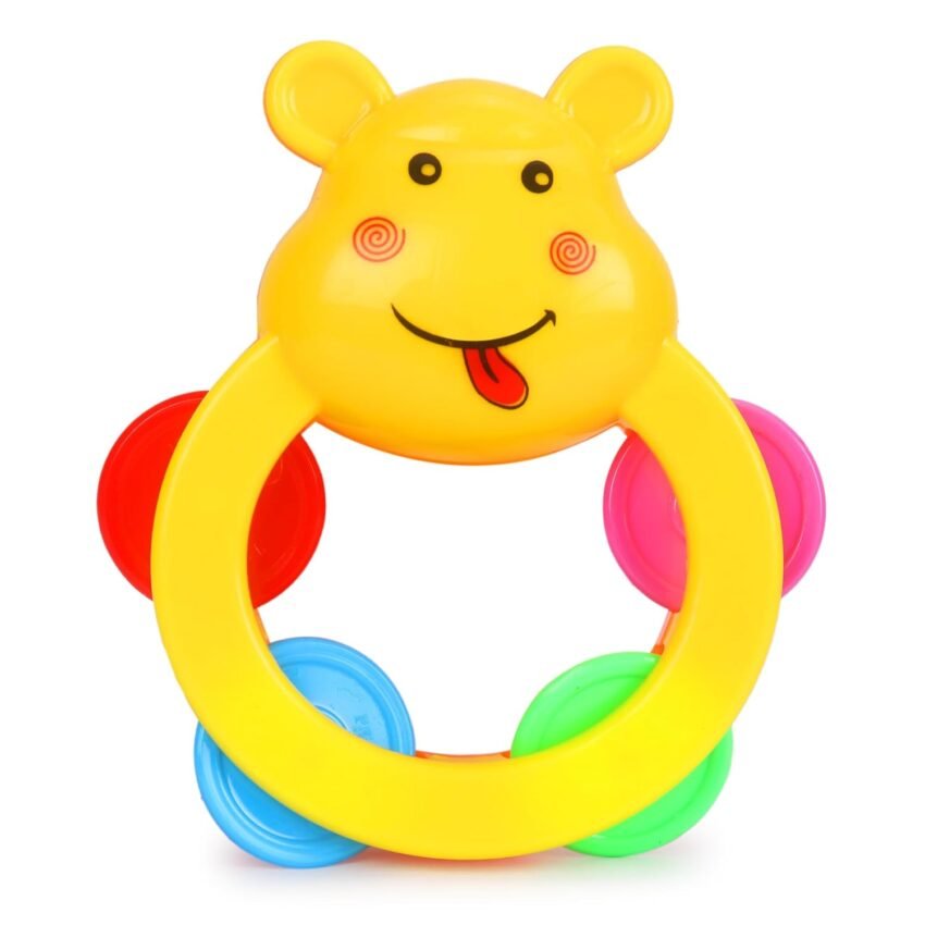 Baby Rattles Toy Set – Non-Toxic, BPA-Free Infant Toys for Newborns – Developmental and Teething Toys for Babies 0-12 Months (Pack of 5 Multicolor rattles) (Small, 5, Count)