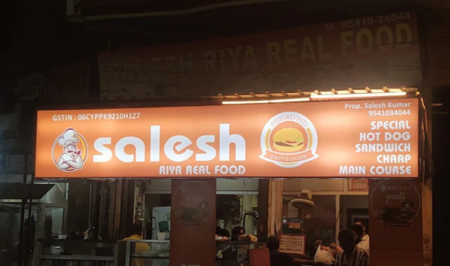 Salesh Riya Real Food, Hisar