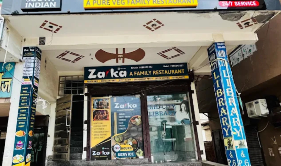 Zaika A family Restaurant, Hisar