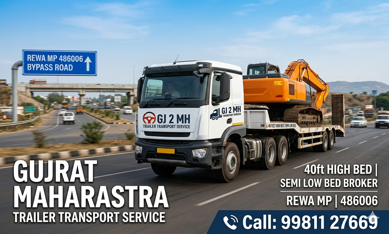 Gujarat Maharashtra Trailer Transport Service
