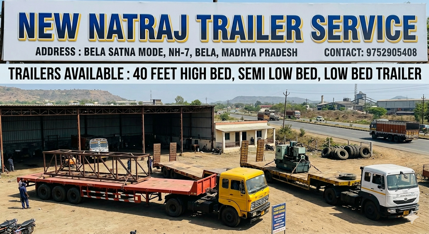 New Natraj Trailer Service – Bela, Satna (MP)
